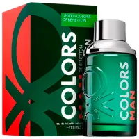 Парфюм для мужчин Benetton Colors Man Green Туалетная вода / Пряный