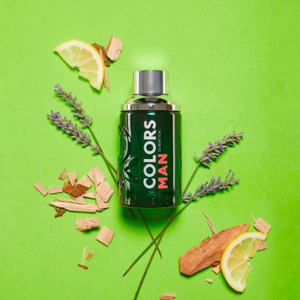 Parfum pentru bărbați Benetton Colors Man Green Apă de toaletă / Picant photo 4 Parfum pentru bărbați Benetton Colors Man Green Apă de toaletă / Picant photo 4