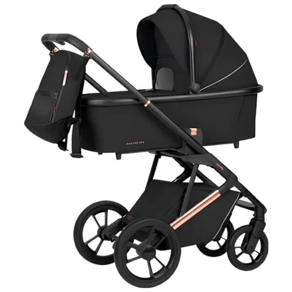 Cărucior pentru copil Carrello Sigma 2 in 1 2024 Black photo 1