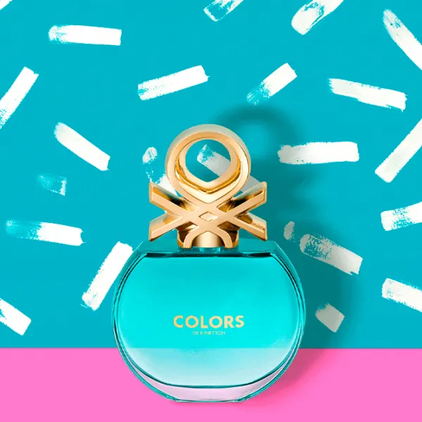 Parfum pentru femei Benetton COLORS BLUE FOR HER Apă de toaletă / Lemnos photo 2