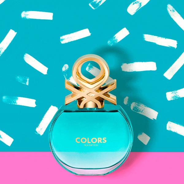 Parfum pentru femei Benetton COLORS BLUE FOR HER Apă de toaletă / Lemnos photo 2