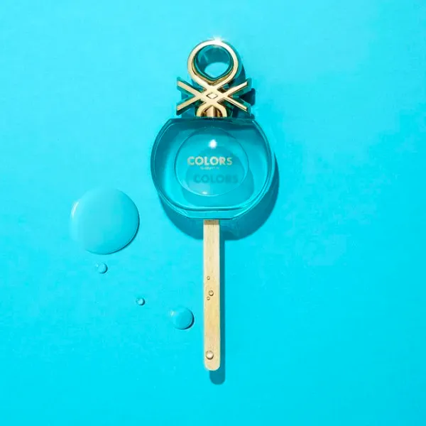 Parfum pentru femei Benetton COLORS BLUE FOR HER Apă de toaletă / Lemnos photo 3