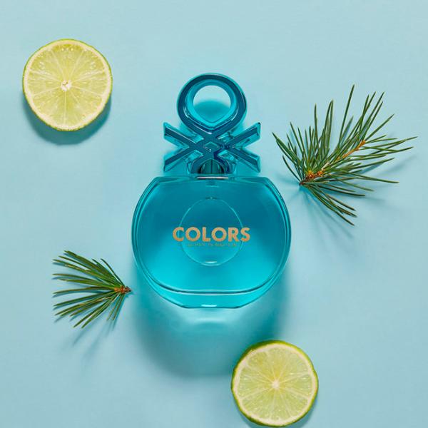 Parfum pentru femei Benetton COLORS BLUE FOR HER Apă de toaletă / Lemnos photo 5