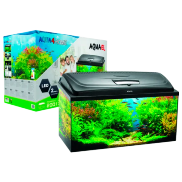 Аквариум Aquael AQUA4HOME 100/ P D&N 200 л/ Черный photo 1