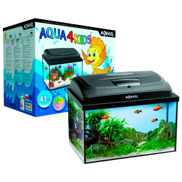 Acvariu Aquael Aqua4Kids 40/ P D&N 25 l/ Black photo 1