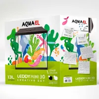 Аквариум Aquael LEDDY MINI 30 13 л/ Черный photo 2