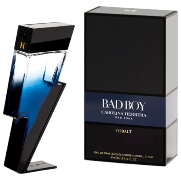 Парфюм для мужчин Carolina Herrera Bad Boy Cobalt Парфюмерная вода / Фужерный  photo 1 Парфюм для мужчин Carolina Herrera Bad Boy Cobalt Парфюмерная вода / Фужерный  photo 1