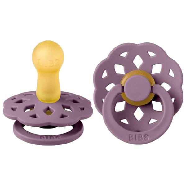 Suzetă cu tetina rotundă Bibs Boheme 220300C Pentru fetițe/ 6 luni - 18 luni/ Latex/ Mauve photo 1 Suzetă cu tetina rotundă Bibs Boheme 220300C Pentru fetițe/ 6 luni - 18 luni/ Latex/ Mauve photo 1