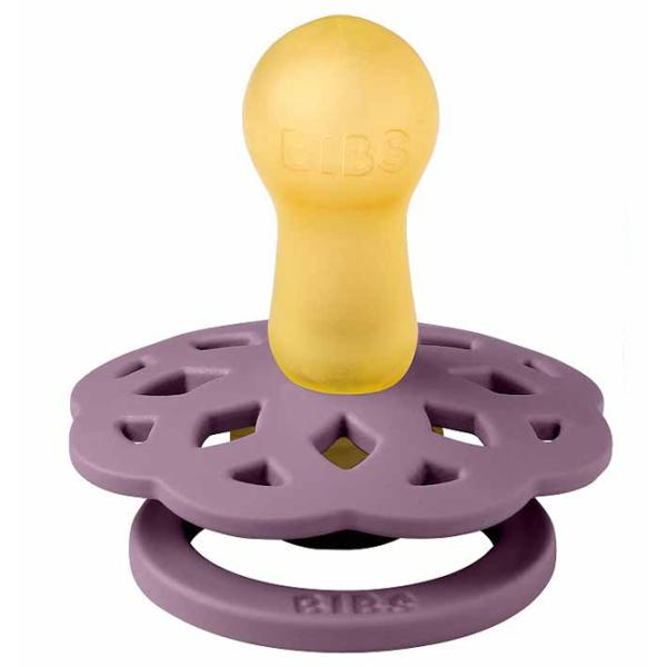 Suzetă cu tetina rotundă Bibs Boheme 220300C Pentru fetițe/ 6 luni - 18 luni/ Latex/ Mauve photo 3 Suzetă cu tetina rotundă Bibs Boheme 220300C Pentru fetițe/ 6 luni - 18 luni/ Latex/ Mauve photo 3