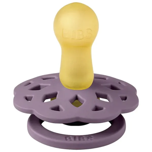 Соска круглая Bibs Boheme 230131 Унисекс/ 0 месяцев - 6 месяцев/ Латекс/ Mauve photo 2