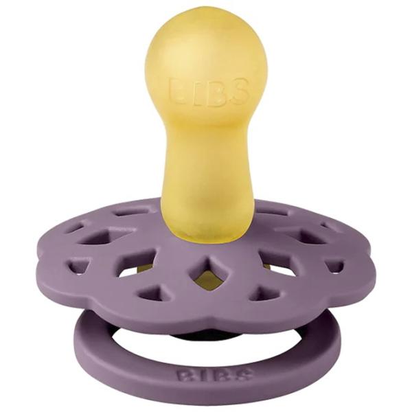 Соска круглая Bibs Boheme 230131 Унисекс/ 0 месяцев - 6 месяцев/ Латекс/ Mauve photo 2