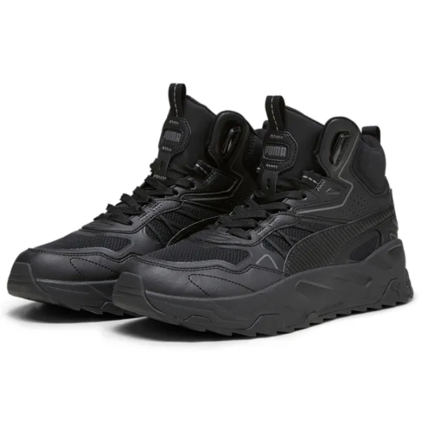 Botine pentru bărbați Puma Trinity Mid Hybrid 46/ Black photo 1 Botine pentru bărbați Puma Trinity Mid Hybrid 46/ Black photo 1