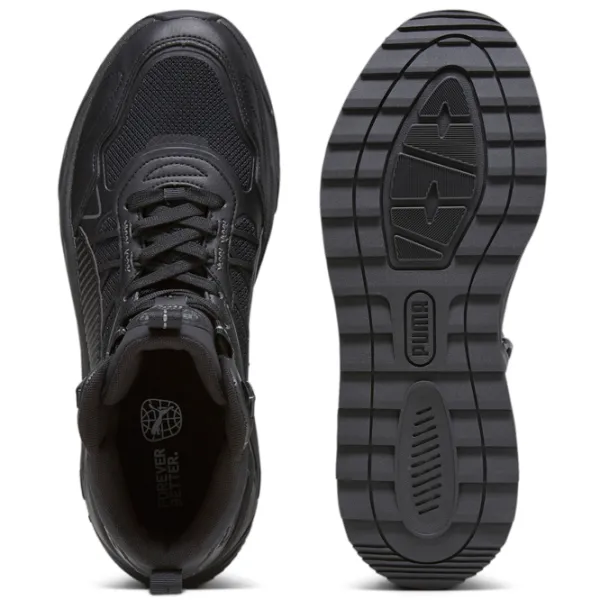 Botine pentru bărbați Puma Trinity Mid Hybrid 46/ Black photo 2 Botine pentru bărbați Puma Trinity Mid Hybrid 46/ Black photo 2