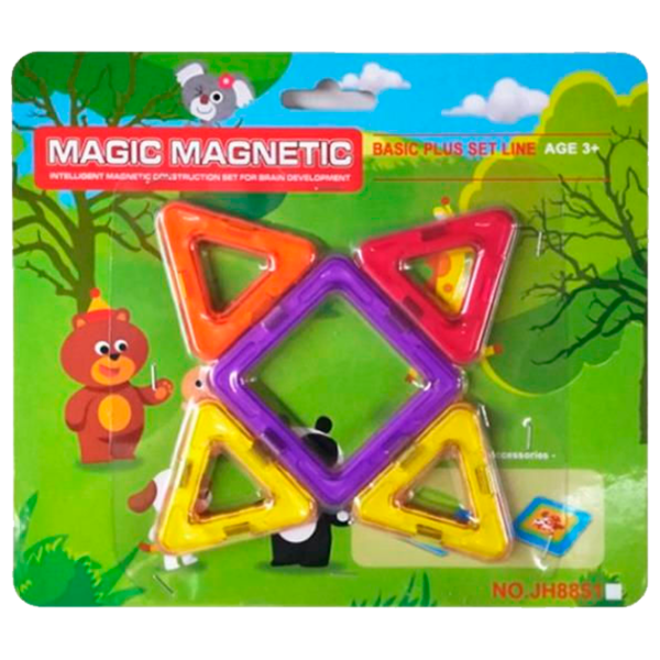 Constructor Essa Toys Magic Magnetic Clasic/ Multicolor photo 1