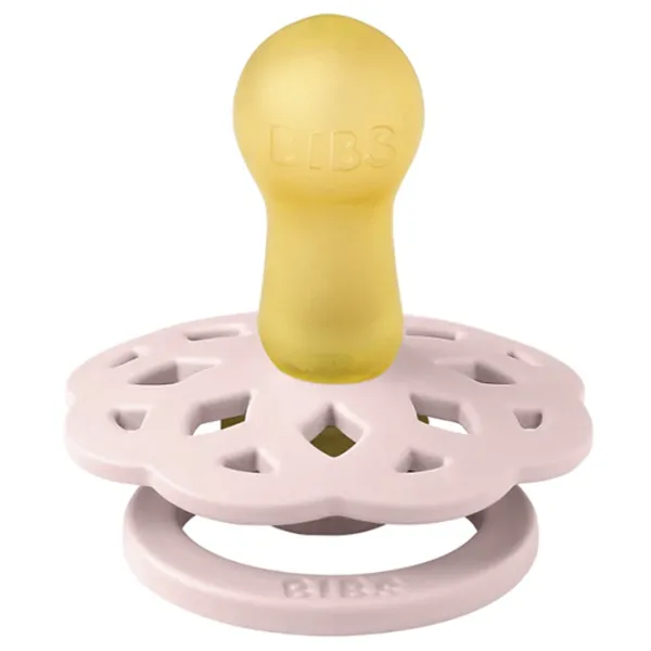 Suzetă cu tetina rotundă Bibs Boheme 230107 Pentru fetițe/ 0 luni - 6 luni/ Latex/ Ivory photo 3