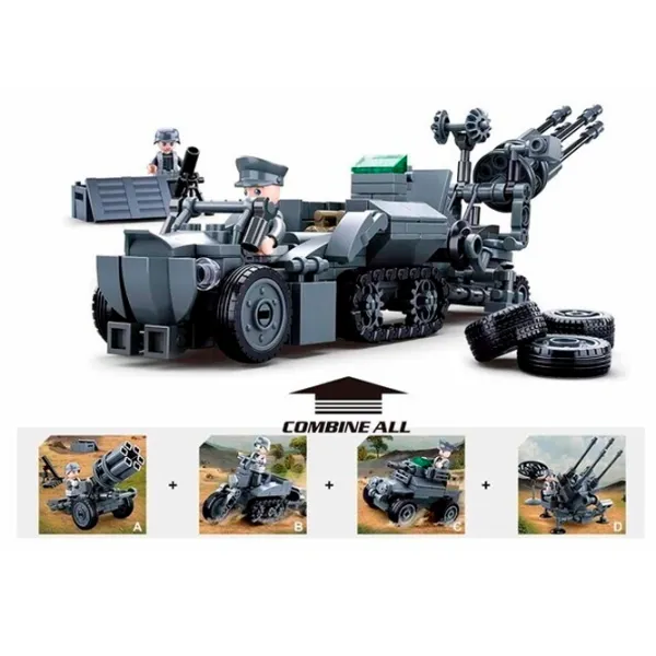 Constructor Sluban Tanc Clasic/ Gray photo 3