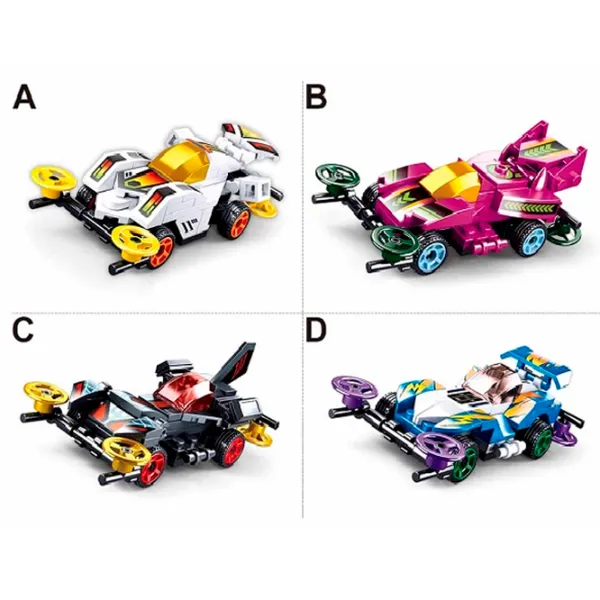 Constructor Sluban Mașină sport Clasic/ Multicolor photo 3