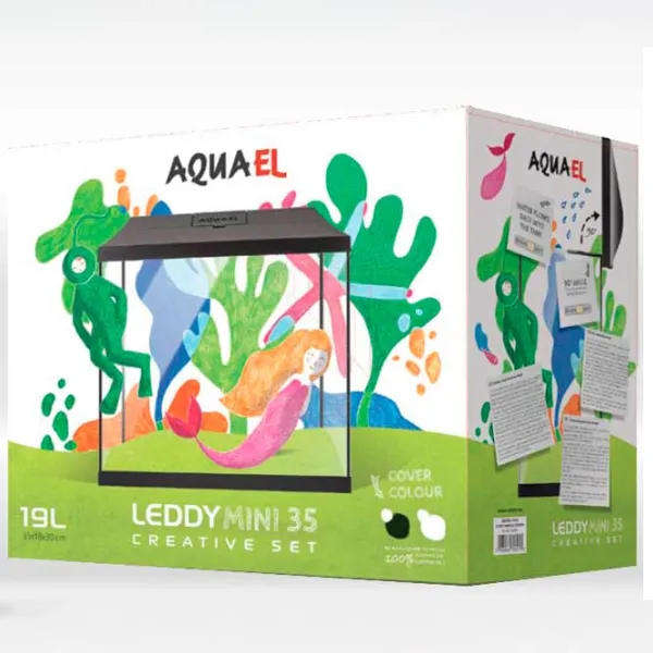 Acvariu Aquael LEDDY MINI 35 19 l/ White photo 2