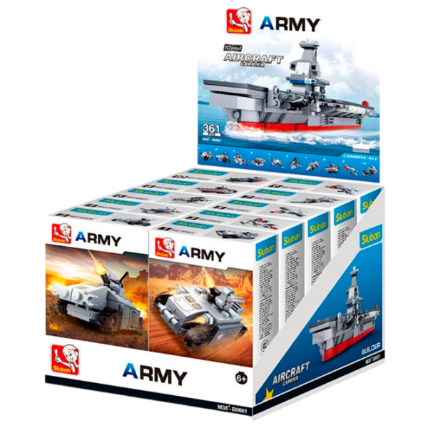 Constructor Sluban Aircraft Carrier Clasic/ Multicolor photo 1
