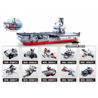 Конструктор Sluban Aircraft Carrier Классический/ Разноцветный photo 2