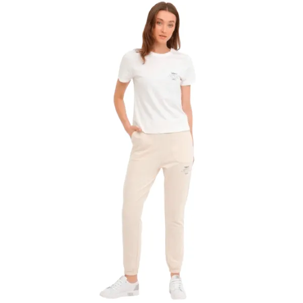 Pantaloni sportivi pentru femei Lumberjack WB ANNA 22CT1170 4FX XS/ Beige photo 4