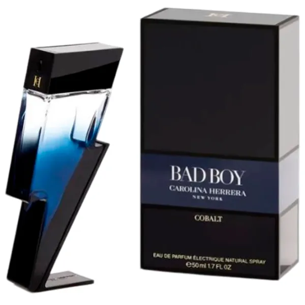 Парфюм для мужчин Carolina Herrera Bad Boy Cobalt Парфюмерная вода / Фужерный  photo 1 Парфюм для мужчин Carolina Herrera Bad Boy Cobalt Парфюмерная вода / Фужерный  photo 1
