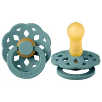 Соска круглая Bibs Boheme 220261C Унисекс/ 6 месяцев - 18 месяцев/ Латекс/ Море островов