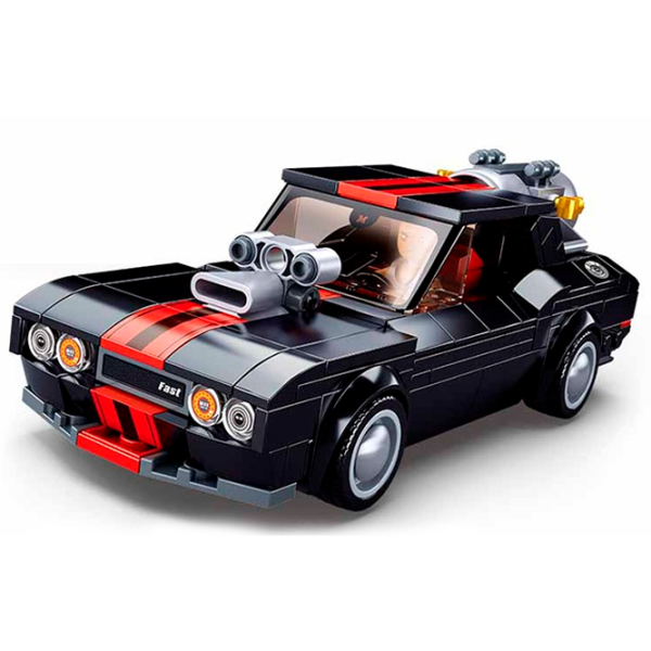 Конструктор Sluban Street Racer Автомобиль/ Черный photo 2