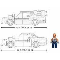 Конструктор Sluban Street Racer Автомобиль/ Черный photo 5