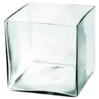 Acvariu Aquael DECORIS Cube 7.7 l/ Transparent