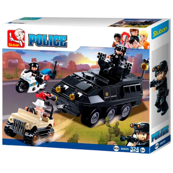 Constructor Sluban Armored Vehicle Transport/ Multicolor photo 1