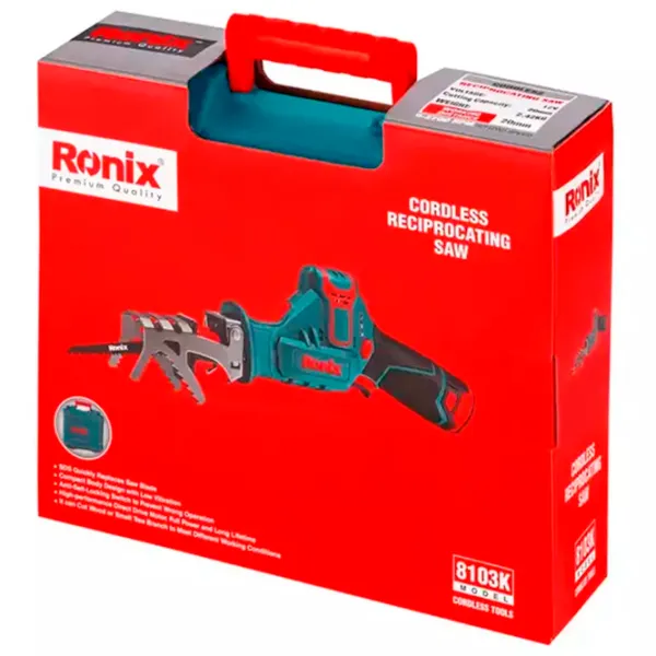 Fierăstrău sabie Ronix RONIX 8103K Blue photo 3