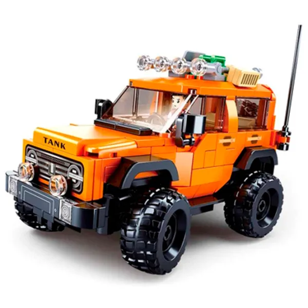 Конструктор Sluban American Jeep Bronx Автомобиль/ Оранжевый photo 2