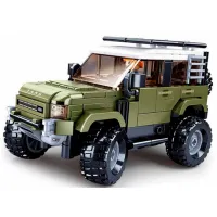 Конструктор Sluban SUV Attacker Автомобиль/ Хаки photo 3