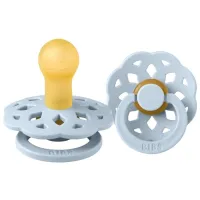 Соска круглая Bibs Boheme 210231C Унисекс/ 0 месяцев - 6 месяцев/ Латекс/ Синий