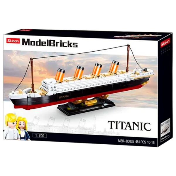Конструктор Sluban Titanic Классический/ Разноцветный photo 1