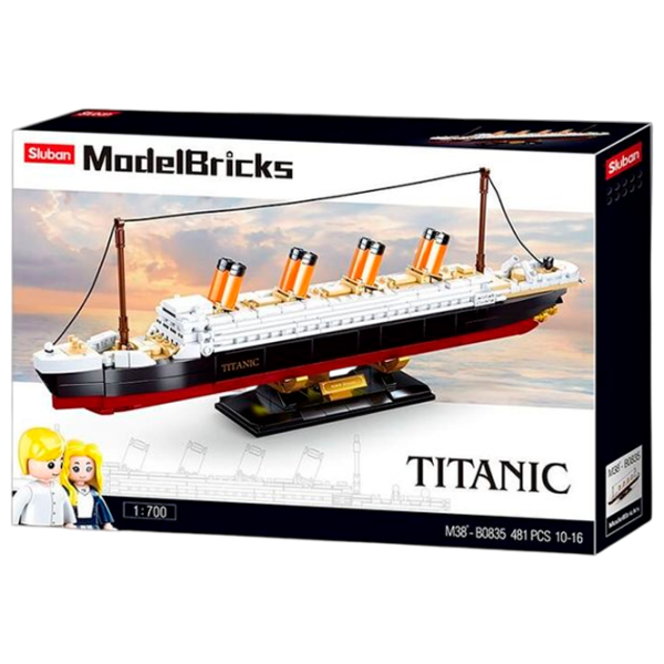 Конструктор Sluban Titanic Классический/ Разноцветный photo 1