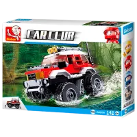 Конструктор Sluban Внедорожник Автомобиль/ Красный