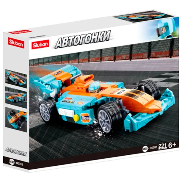 Конструктор Sluban Car 1:24 Автомобиль/ Разноцветный photo 1