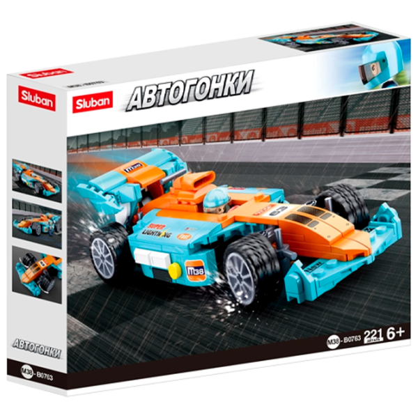 Конструктор Sluban Car 1:24 Автомобиль/ Разноцветный photo 1