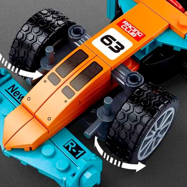 Конструктор Sluban Car 1:24 Автомобиль/ Разноцветный photo 3