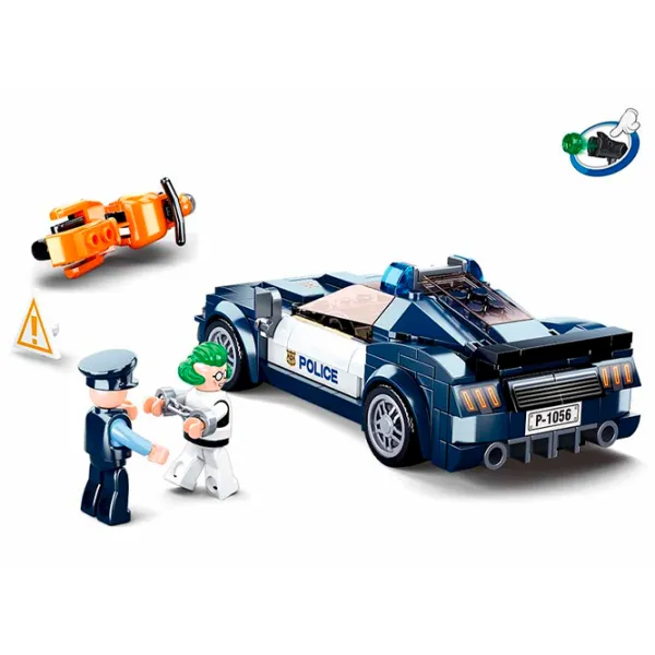 Конструктор Sluban Police Car Классический/ Разноцветный photo 3