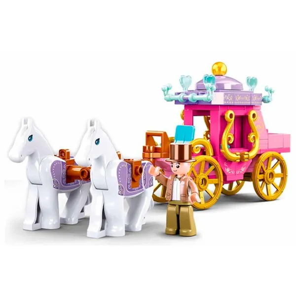 Конструктор Sluban Carriage Классический/ Разноцветный photo 2