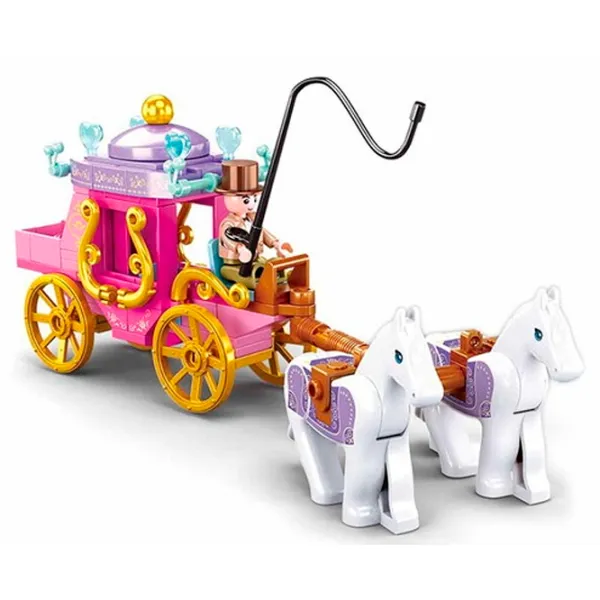 Конструктор Sluban Carriage Классический/ Разноцветный photo 3