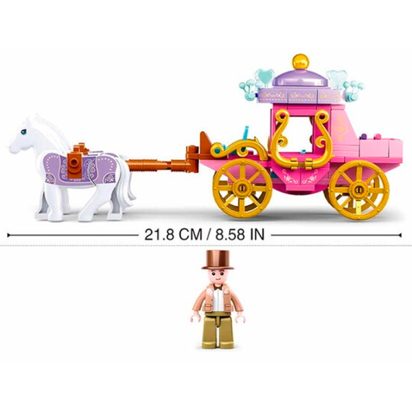 Конструктор Sluban Carriage Классический/ Разноцветный photo 5