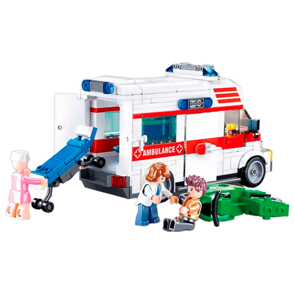 Конструктор Sluban Ambulance Классический/ Разноцветный photo 2