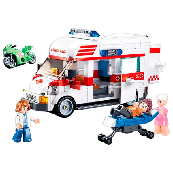 Конструктор Sluban Ambulance Классический/ Разноцветный photo 3