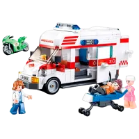 Конструктор Sluban Ambulance Классический/ Разноцветный photo 3