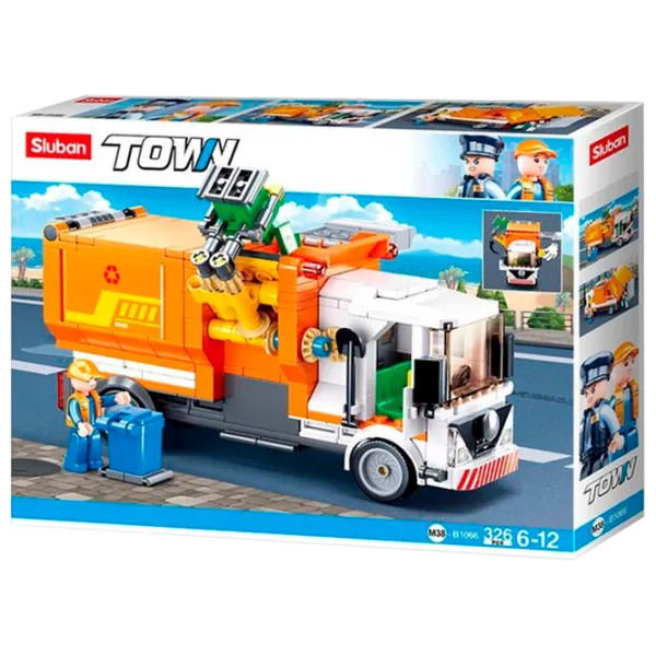 Конструктор Sluban Garbage Truck Классический/ Разноцветный photo 1