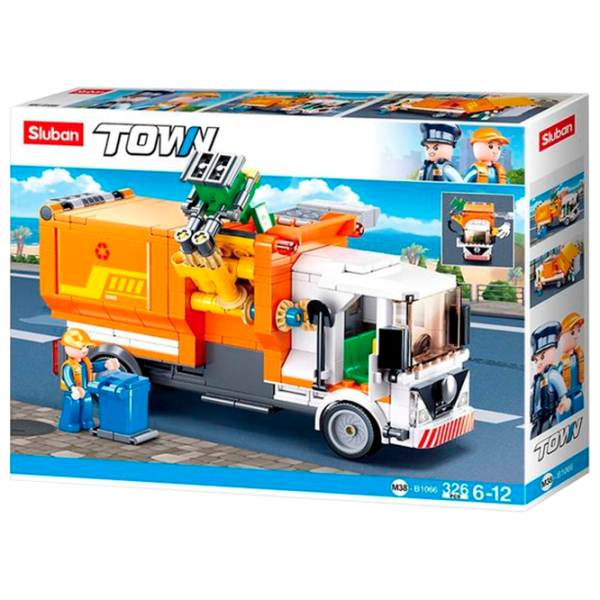 Конструктор Sluban Garbage Truck Классический/ Разноцветный photo 1